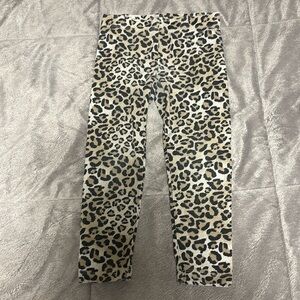 Wonder Nation XS Girls Cheetah Print Pants